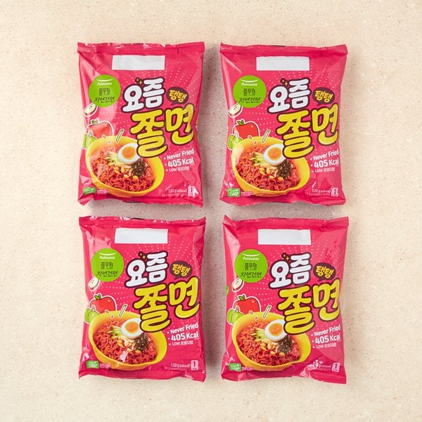 요즘 탱탱쫄면 120g x 4개