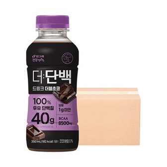 빙그레 [T] 빙그레 더단백 드링크 더블초코 350ml 20개입