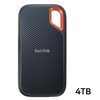 셀러허브 SanDisk Extreme Portable SSD V2 외장하드 (SSDE61) (4TB) (S11353108)