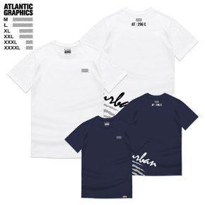 [ATLANTIC GRAPHICS] 아틀란틱그래픽스 반팔티셔츠 M~4XL AT019