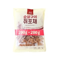 순살구이 쥐포채 400g (200g*2)