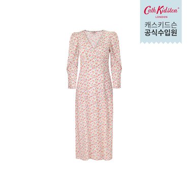 캐스키드슨 티 드레스 펨브릿지 딧시 크림  (CK-F106123418284257_SET)