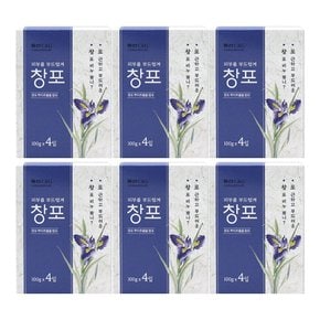 동산 창포비누 100g 4개입 X 6개