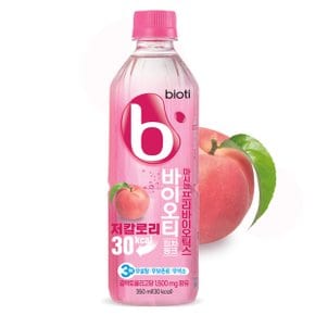 [바이오티] 마시는 프리바이오틱스 피치핑크 350ml, 24개입