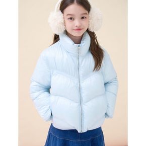 여아 셔링 숏 볼륨 패딩 점퍼  스카이 블루 BI6938G02Q