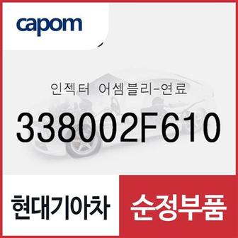 현대모비스 인젝터-연료 (338002F610) 올뉴 카니발, 더뉴 카니발, 제네시스 G80, 맥스크루즈, 싼타페 더 프라임, 올뉴 K7, 그랜저IG, 제네시스 G70, 더뉴 제네시스 G70, 그랜저HG, 스팅어, 올뉴 싼타페, 팰리세이드, 더 뉴 팰리세이드, 스타리아