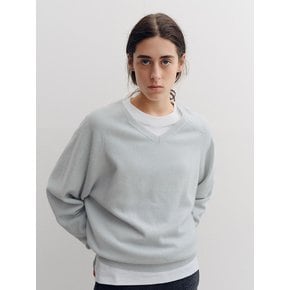 TVF MERINO WOOL OVERFIT V-NECK KNIT TOP_5COLORS