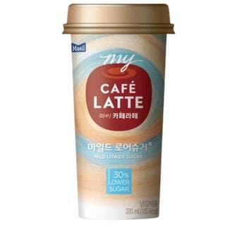  매일유업 마이 카페라떼 마일드 로어슈거 220ml x 10개