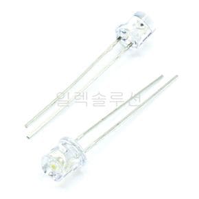 5파이 고휘도 발광 다이오드 라운드 LED 레드 Red 5mm