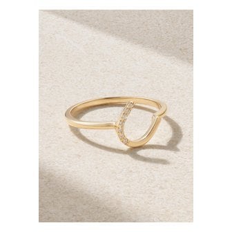 MELISSA JOY MANNING 멜리사 조이 매닝 14k 골드 다이아몬드 링 1647597332261220