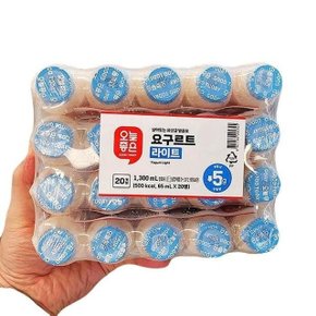 오늘좋은 요구르트 라이트 65ml x 20개입 x 3개 코스