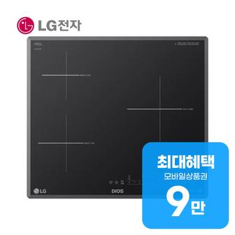 LG 디오스 인덕션 빌트인 전기레인지 3구 BEI3GQ 렌탈 60개월 월 33000원