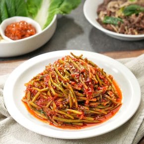 국산 고구마줄기 고구마순 김치 1kg