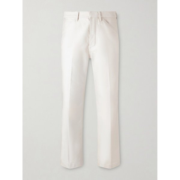 스트레이트 코튼 새틴 팬츠 46376663163058106
