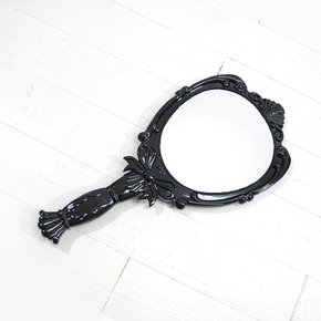 엔틱 접이식거울 대 휴대용 손거울 책상 화장거울