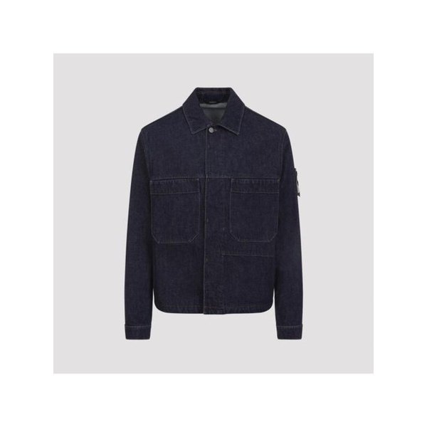 26SS 스톤 아일랜드 데님 코치 자켓 L1S14 4100006 S00J7 VJ201 BLUE RINSE DOM