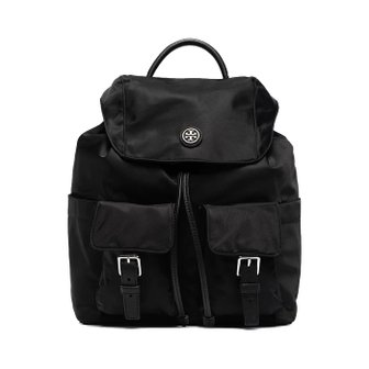 토리버치 Virginia Nylon Flap Backpack 85061-001 토리버치 버지니아 나이론 플랩 백팩