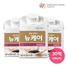 대상웰라이프 뉴케어 고소한 검은깨맛 classic 200ml x 30팩