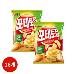 농심_포테토칩 오리지널 125g x 16입