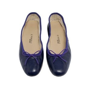 Porselli Leather Flat shoes_Purple