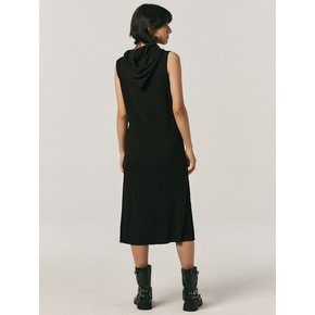 AR_Sleeveless hooded dress