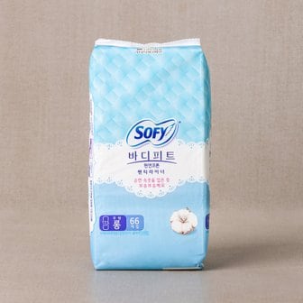 바디피트 천연코튼 팬티라이너(롱)66P