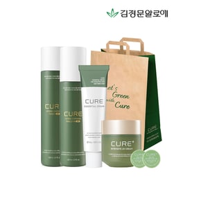 큐어 하이드라 수딩365 토너+에멀전+2X크림+에센셜 크림  쇼핑백증정 _P359159066