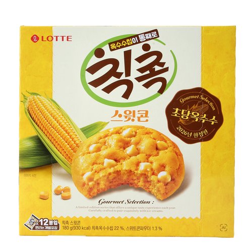 [SSG] 신상 롯데 칙촉 스윗콘 180g