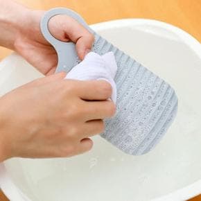 휴대용 미니빨래판 손빨래 애벌빨래 손세탁