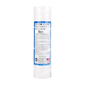 하이드로큐어 하우징용 침전필터 10인치 250mm 5마이크론 1개 (녹물 불순물 제거용)