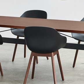 헤이 HAY About A Chair 212 어바웃 어 체어 212 슬레이트 블루/워터 베이스 래커드 오크