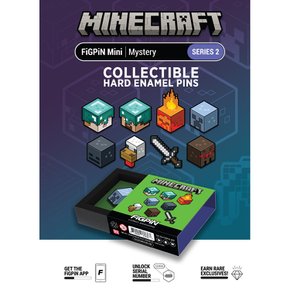 Figpin Mystery Mini Pins : Minecraft -Series 2