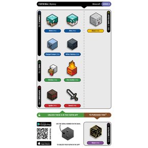 Figpin Mystery Mini Pins : Minecraft -Series 2