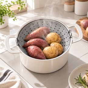 국산 실리콘 이유식찜기 야채 옥수수 전자레인지 찜기