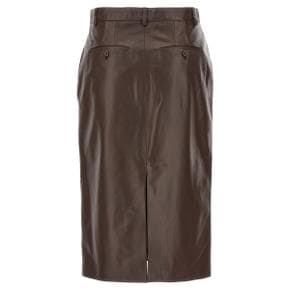 Midi skirt RWST0205L047A23652 Brown