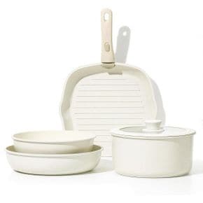 독일 까로떼 후라이팬 CAROTE Pan Set with Removable Handles 6 Pieces 22.26 cm Cooking Pot 2