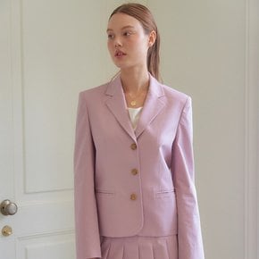 CHLOE STANDARD COTTON JACKET_LAVENDERPINK