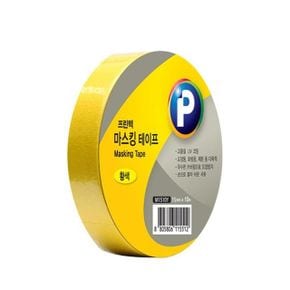 프린텍 마스킹테이프 M1510Y 노랑 15x10 X ( 5매입 )