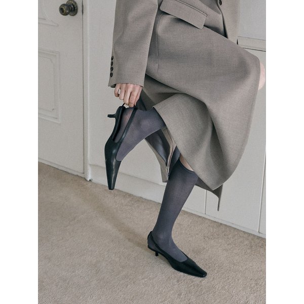 SOIL Square Slingbacks (3color)