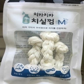 치카치카 우유 치실껌 반려견 애견 도그 M 3P 45g (WA6AF08)