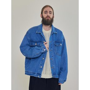 CB CLASSIC DENIM TRUCKER JACKET (BLUE)