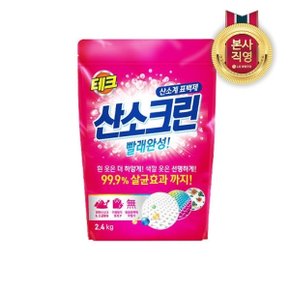 테크 산소크린 표백제 2.4kg