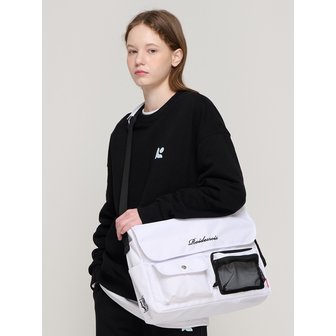 로아드로아 HUSH MESSENGER BAG (WHITE)