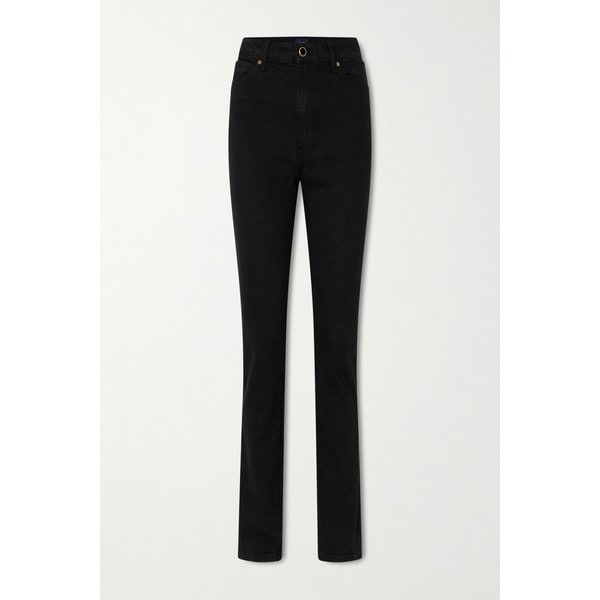 케이트 다리아 하이라이즈 슬림 진 블랙 46376663163044391