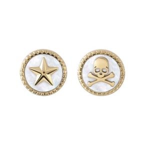 5667462 Philipp Plein Mini Logo Stud Earrings 121736955