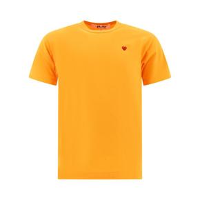 24SS 꼼데가르송 반팔 티셔츠 AXT3142 YELLOW Yellow