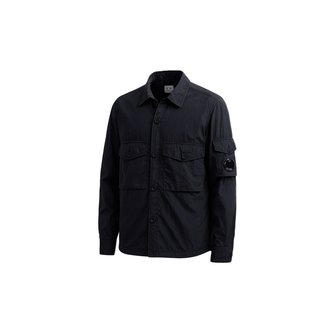 CP컴퍼니 [CP 컴퍼니] 25FW 크롬 R 오버 셔츠자켓 네이비 19CMOS087A 005904G 888