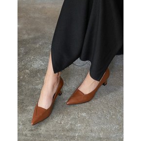 Nana Pumps Leather Tan Brown