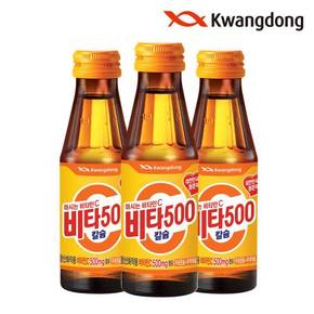 (광동제약) [무료배송] 비타500 칼슘 100ml 50병