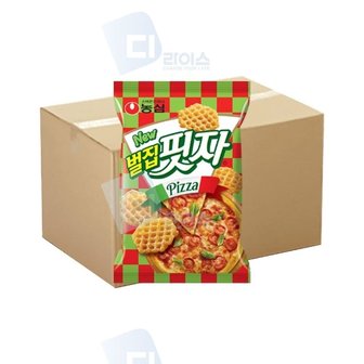  농심 벌집핏자 90g 20봉 바베큐향 피자맛 봉지과자 (WBE1B09)